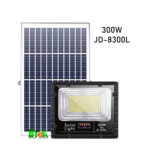 đèn pha năng lượng mặt trời 300W JD-8300L